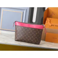Cheap Louis Vuitton LV Toilet Pouches #1402832 Replica Wholesale [$45.00 USD] [ITEM#1402832] on Replica Louis Vuitton LV Wallets