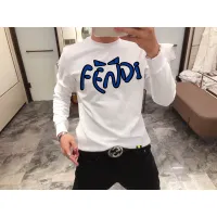 Cheap Fendi Hoodies Long Sleeved For Men #1402834 Replica Wholesale [$48.00 USD] [ITEM#1402834] on Replica Fendi Hoodies