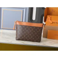 Cheap Louis Vuitton LV Toilet Pouches #1402836 Replica Wholesale [$45.00 USD] [ITEM#1402836] on Replica Louis Vuitton LV Wallets
