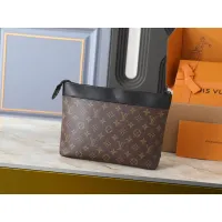 Cheap Louis Vuitton LV Toilet Pouches #1402837 Replica Wholesale [$45.00 USD] [ITEM#1402837] on Replica Louis Vuitton LV Wallets