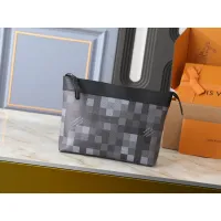 Cheap Louis Vuitton LV Toilet Pouches #1402845 Replica Wholesale [$45.00 USD] [ITEM#1402845] on Replica Louis Vuitton LV Wallets