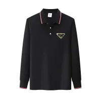 Cheap Prada T-Shirts Long Sleeved For Unisex #1402937 Replica Wholesale [$45.00 USD] [ITEM#1402937] on Replica Prada T-Shirts