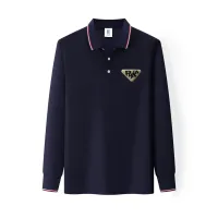 Cheap Prada T-Shirts Long Sleeved For Unisex #1402939 Replica Wholesale [$45.00 USD] [ITEM#1402939] on Replica Prada T-Shirts