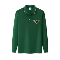 Cheap Prada T-Shirts Long Sleeved For Unisex #1402941 Replica Wholesale [$45.00 USD] [ITEM#1402941] on Replica Prada T-Shirts