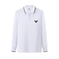 Cheap Armani T-Shirts Long Sleeved For Unisex #1402977 Replica Wholesale [$45.00 USD] [ITEM#1402977] on Replica Armani T-Shirts