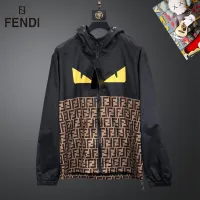 Cheap Fendi Jackets Long Sleeved For Men #1403196 Replica Wholesale [$60.00 USD] [ITEM#1403196] on Replica Fendi Jackets