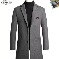 Cheap Hermes Coats Long Sleeved For Men #1403265 Replica Wholesale [$88.00 USD] [ITEM#1403265] on Replica Hermes Coats