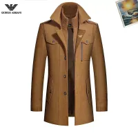 Cheap Armani Coats Long Sleeved For Men #1403289 Replica Wholesale [$88.00 USD] [ITEM#1403289] on Replica Armani Coats