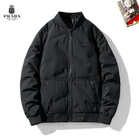 Cheap Prada Down Feather Coat Long Sleeved For Men #1403304 Replica Wholesale [$82.00 USD] [ITEM#1403304] on Replica Prada Down Feather Coat