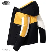 Cheap The North Face Down Feather Coat Long Sleeved For Men #1403309 Replica Wholesale [$82.00 USD] [ITEM#1403309] on Replica The North Face Down Feather Coat
