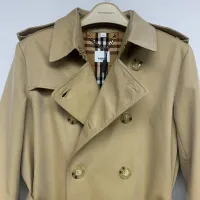 Cheap Burberry Trench Coat Long Sleeved For Men #1403322 Replica Wholesale [$205.00 USD] [ITEM#1403322] on Replica Burberry Trench Coat