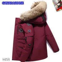 Cheap Canada Goose Down Feather Coat Long Sleeved For Men #1403328 Replica Wholesale [$82.00 USD] [ITEM#1403328] on Replica Canada Goose Down Feather Coat