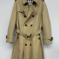 Cheap Burberry Trench Coat Long Sleeved For Men #1403339 Replica Wholesale [$205.00 USD] [ITEM#1403339] on Replica Burberry Trench Coat