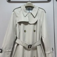 Cheap Burberry Trench Coat Long Sleeved For Women #1403345 Replica Wholesale [$202.00 USD] [ITEM#1403345] on Replica Burberry Trench Coat