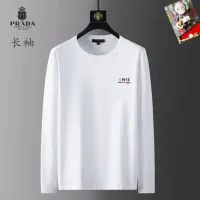 Cheap Prada T-Shirts Long Sleeved For Unisex #1403386 Replica Wholesale [$34.00 USD] [ITEM#1403386] on Replica Prada T-Shirts