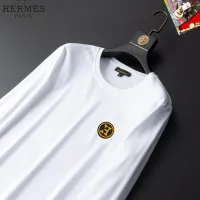 Cheap Hermes T-Shirts Long Sleeved For Unisex #1403434 Replica Wholesale [$34.00 USD] [ITEM#1403434] on Replica Hermes T-Shirts