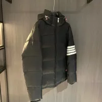 Cheap Thom Browne Down Feather Coat Long Sleeved For Unisex #1403454 Replica Wholesale [$160.00 USD] [ITEM#1403454] on Replica Thom Browne Down Feather Coat