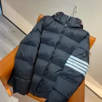 Cheap Thom Browne Down Feather Coat Long Sleeved For Unisex #1403454 Replica Wholesale [$160.00 USD] [ITEM#1403454] on Replica Thom Browne Down Feather Coat