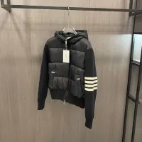 Cheap Thom Browne Down Feather Coat Long Sleeved For Women #1403456 Replica Wholesale [$132.00 USD] [ITEM#1403456] on Replica Thom Browne Down Feather Coat