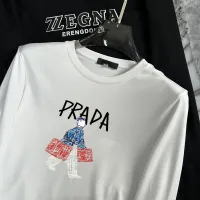 Cheap Prada T-Shirts Long Sleeved For Unisex #1403467 Replica Wholesale [$34.00 USD] [ITEM#1403467] on Replica Prada T-Shirts