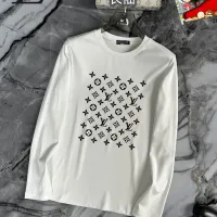 Cheap Louis Vuitton LV T-Shirts Long Sleeved For Unisex #1403485 Replica Wholesale [$34.00 USD] [ITEM#1403485] on Replica Louis Vuitton LV T-Shirts