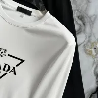Cheap Prada T-Shirts Long Sleeved For Unisex #1403499 Replica Wholesale [$34.00 USD] [ITEM#1403499] on Replica Prada T-Shirts