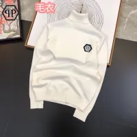 Cheap Philipp Plein PP Sweaters Long Sleeved For Men #1403578 Replica Wholesale [$42.00 USD] [ITEM#1403578] on Replica Philipp Plein PP Sweaters