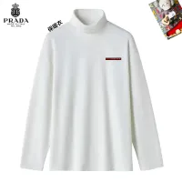 Cheap Prada T-Shirts Long Sleeved For Men #1403729 Replica Wholesale [$40.00 USD] [ITEM#1403729] on Replica Prada T-Shirts