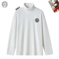 Cheap Chrome Hearts T-Shirts Long Sleeved For Men #1403735 Replica Wholesale [$40.00 USD] [ITEM#1403735] on Replica Chrome Hearts T-Shirts