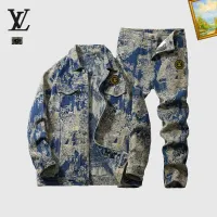 Cheap Louis Vuitton LV Tracksuits Long Sleeved For Men #1403862 Replica Wholesale [$100.00 USD] [ITEM#1403862] on Replica Louis Vuitton LV Tracksuits