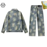 Cheap Philipp Plein PP Tracksuits Long Sleeved For Men #1403864 Replica Wholesale [$100.00 USD] [ITEM#1403864] on Replica Philipp Plein PP Tracksuits