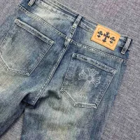 Cheap Chrome Hearts Jeans For Men #1403886 Replica Wholesale [$48.00 USD] [ITEM#1403886] on Replica Chrome Hearts Jeans