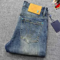 Cheap Louis Vuitton LV Jeans For Men #1403890 Replica Wholesale [$48.00 USD] [ITEM#1403890] on Replica Louis Vuitton LV Jeans