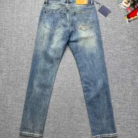 Cheap Louis Vuitton LV Jeans For Men #1403890 Replica Wholesale [$48.00 USD] [ITEM#1403890] on Replica Louis Vuitton LV Jeans