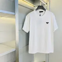 Cheap Prada T-Shirts Short Sleeved For Unisex #1403923 Replica Wholesale [$27.00 USD] [ITEM#1403923] on Replica Prada T-Shirts