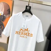Cheap Hermes T-Shirts Short Sleeved For Unisex #1403937 Replica Wholesale [$27.00 USD] [ITEM#1403937] on Replica Hermes T-Shirts