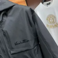 Cheap Louis Vuitton LV Down Feather Coat Long Sleeved For Men #1403947 Replica Wholesale [$132.00 USD] [ITEM#1403947] on Replica Louis Vuitton LV Down Feather Coat