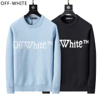 Cheap Off-White Sweaters Long Sleeved For Men #1403971 Replica Wholesale [$45.00 USD] [ITEM#1403971] on Replica Off-White Sweaters