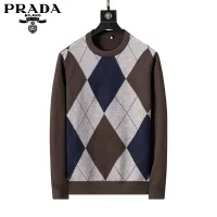 Cheap Prada Sweaters Long Sleeved For Men #1404012 Replica Wholesale [$45.00 USD] [ITEM#1404012] on Replica Prada Sweaters