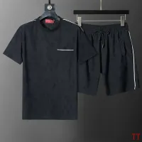Cheap Gucci Tracksuits Short Sleeved For Men #1404047 Replica Wholesale [$60.00 USD] [ITEM#1404047] on Replica Gucci Tracksuits