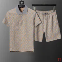 Cheap Louis Vuitton LV Tracksuits Short Sleeved For Men #1404050 Replica Wholesale [$68.00 USD] [ITEM#1404050] on Replica Louis Vuitton LV Tracksuits