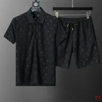 Cheap Louis Vuitton LV Tracksuits Short Sleeved For Men #1404056 Replica Wholesale [$68.00 USD] [ITEM#1404056] on Replica Louis Vuitton LV Tracksuits
