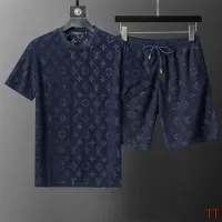 Cheap Louis Vuitton LV Tracksuits Short Sleeved For Men #1404063 Replica Wholesale [$60.00 USD] [ITEM#1404063] on Replica Louis Vuitton LV Tracksuits