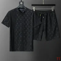 Cheap Louis Vuitton LV Tracksuits Short Sleeved For Men #1404064 Replica Wholesale [$60.00 USD] [ITEM#1404064] on Replica Louis Vuitton LV Tracksuits