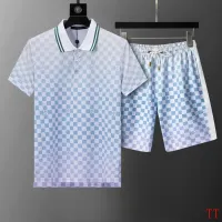 Cheap Louis Vuitton LV Tracksuits Short Sleeved For Men #1404075 Replica Wholesale [$68.00 USD] [ITEM#1404075] on Replica Louis Vuitton LV Tracksuits