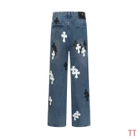 Cheap Chrome Hearts Jeans For Men #1404165 Replica Wholesale [$60.00 USD] [ITEM#1404165] on Replica Chrome Hearts Jeans