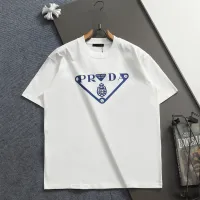 Cheap Prada T-Shirts Short Sleeved For Unisex #1404261 Replica Wholesale [$42.00 USD] [ITEM#1404261] on Replica Prada T-Shirts