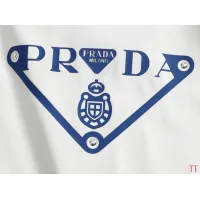 Cheap Prada T-Shirts Short Sleeved For Unisex #1404261 Replica Wholesale [$42.00 USD] [ITEM#1404261] on Replica Prada T-Shirts