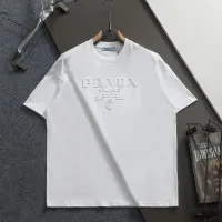 Cheap Prada T-Shirts Short Sleeved For Unisex #1404263 Replica Wholesale [$40.00 USD] [ITEM#1404263] on Replica Prada T-Shirts