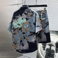 Cheap Louis Vuitton LV Tracksuits Short Sleeved For Men #1404305 Replica Wholesale [$82.00 USD] [ITEM#1404305] on Replica Louis Vuitton LV Tracksuits